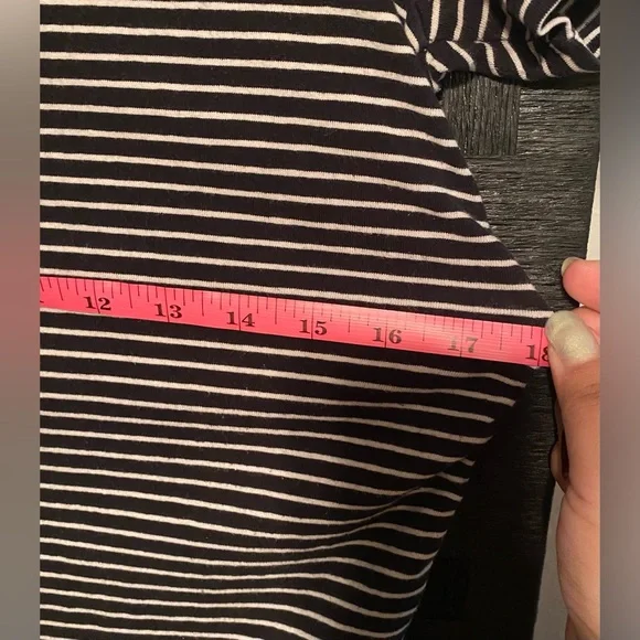 Women’s Maternity Striped Dress Size L - Picture 9 of 12